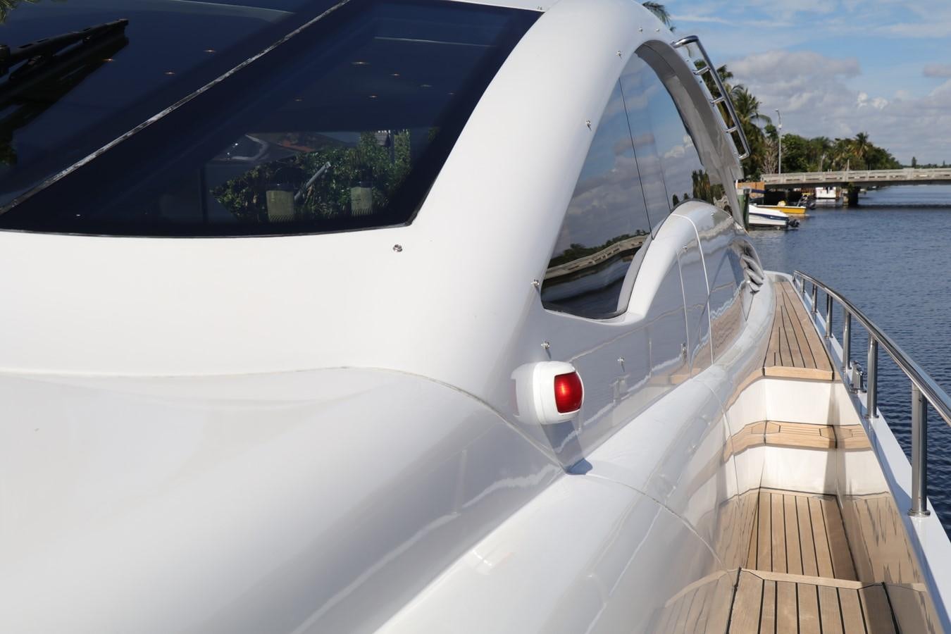 a boat on the water aboard VANTAGE Yacht for Sale