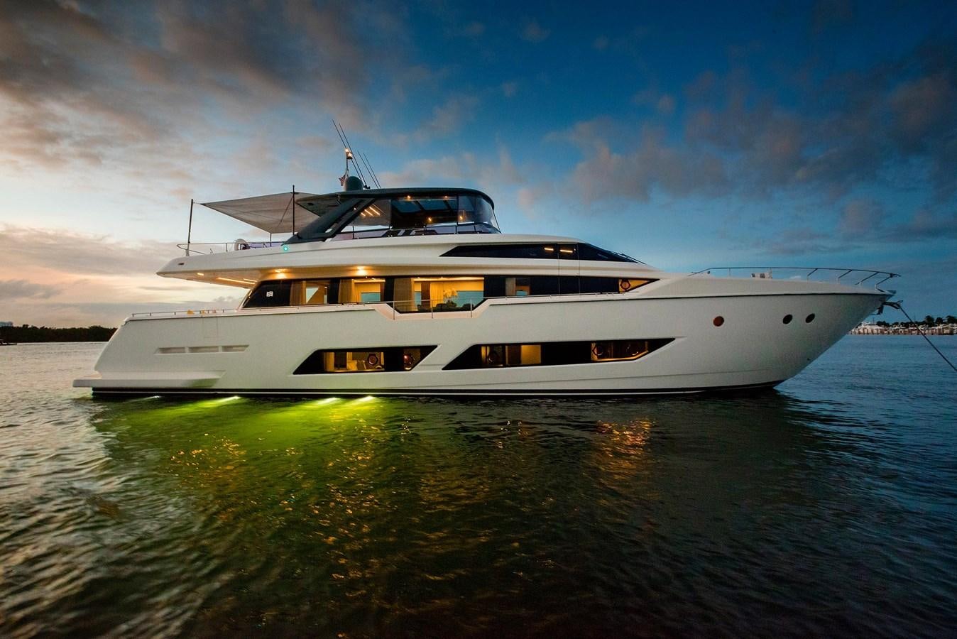 a boat on the water aboard LA MARTINA Yacht for Sale