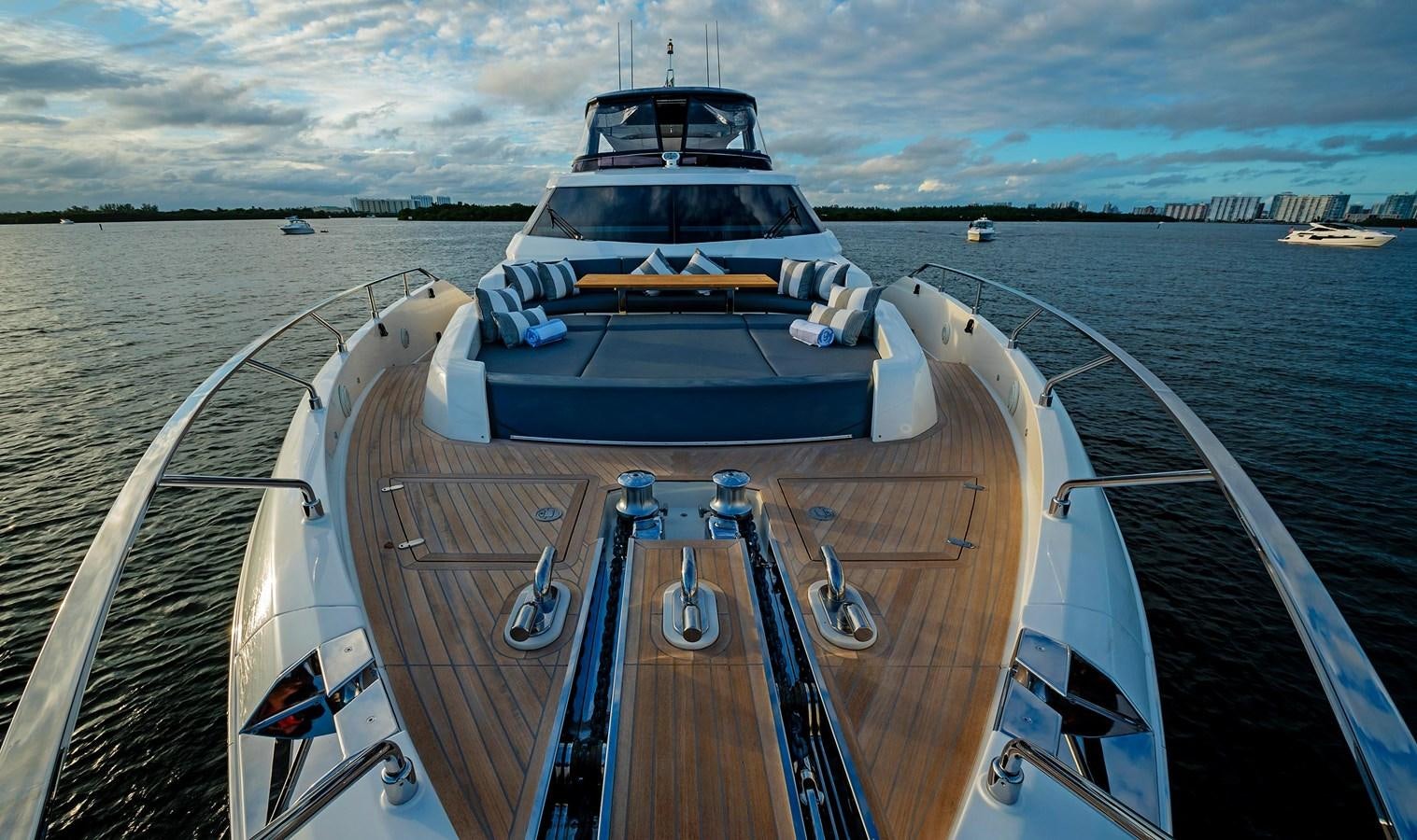 a boat on a body of water aboard LA MARTINA Yacht for Sale