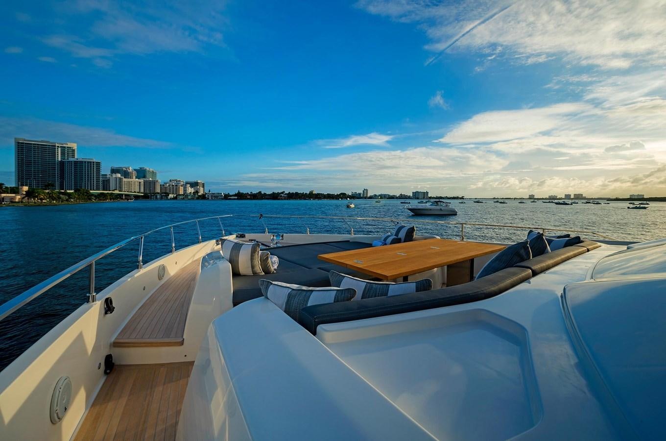 a boat on the water aboard LA MARTINA Yacht for Sale