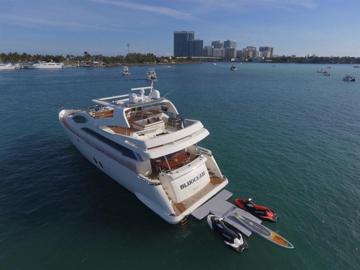 a boat on the water aboard BLUOCEAN Yacht for Sale