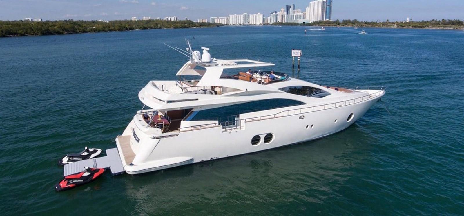 a boat on the water aboard BLUOCEAN Yacht for Sale
