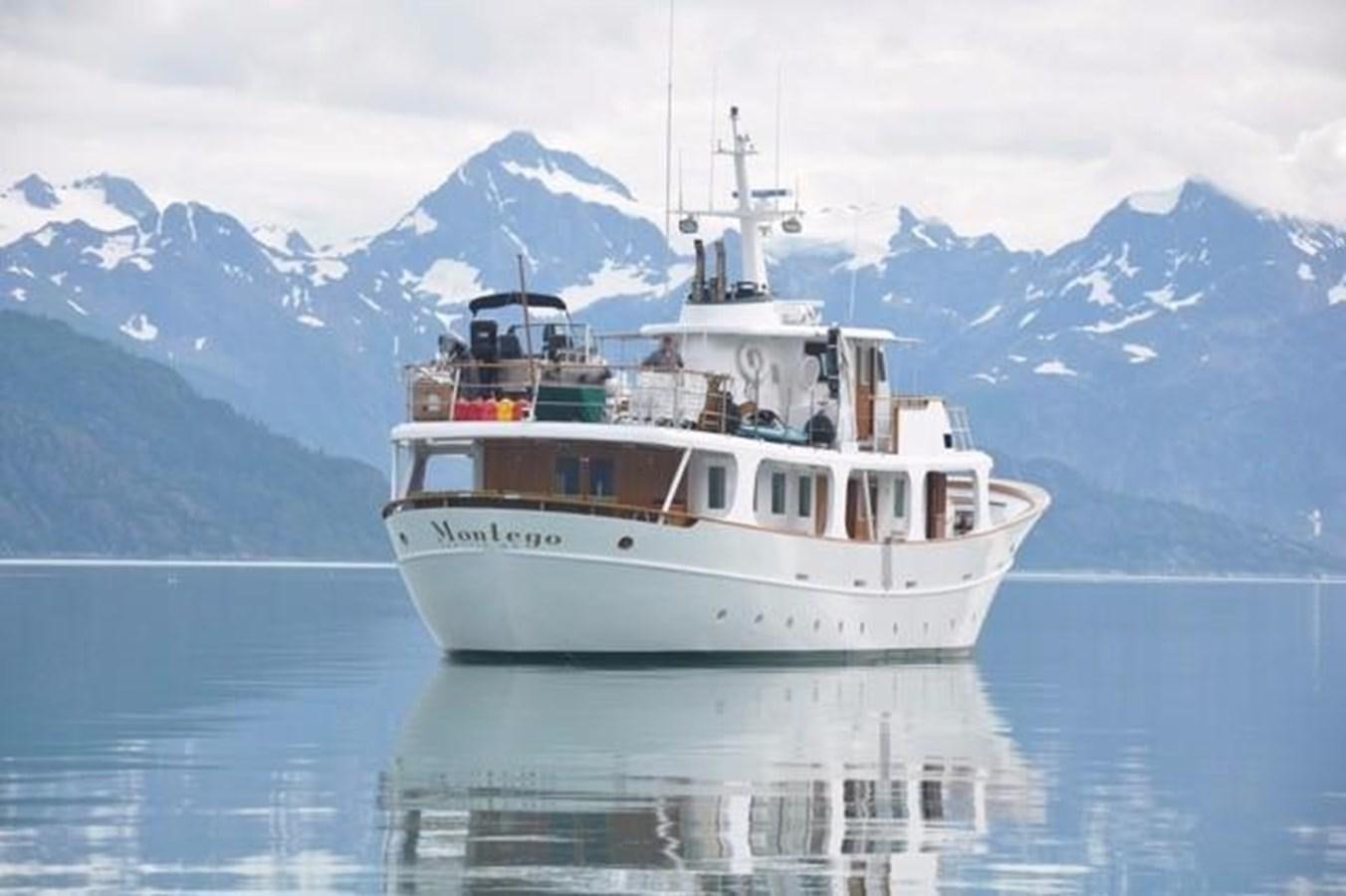 a boat on the water aboard MONTEGO Yacht for Sale