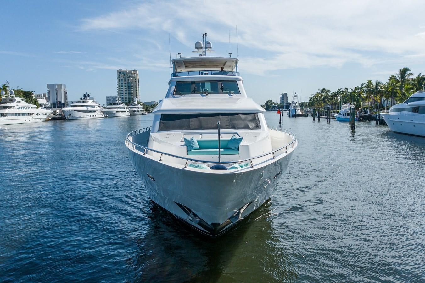 a large white boat in the water aboard BRANDI WINE Yacht for Sale