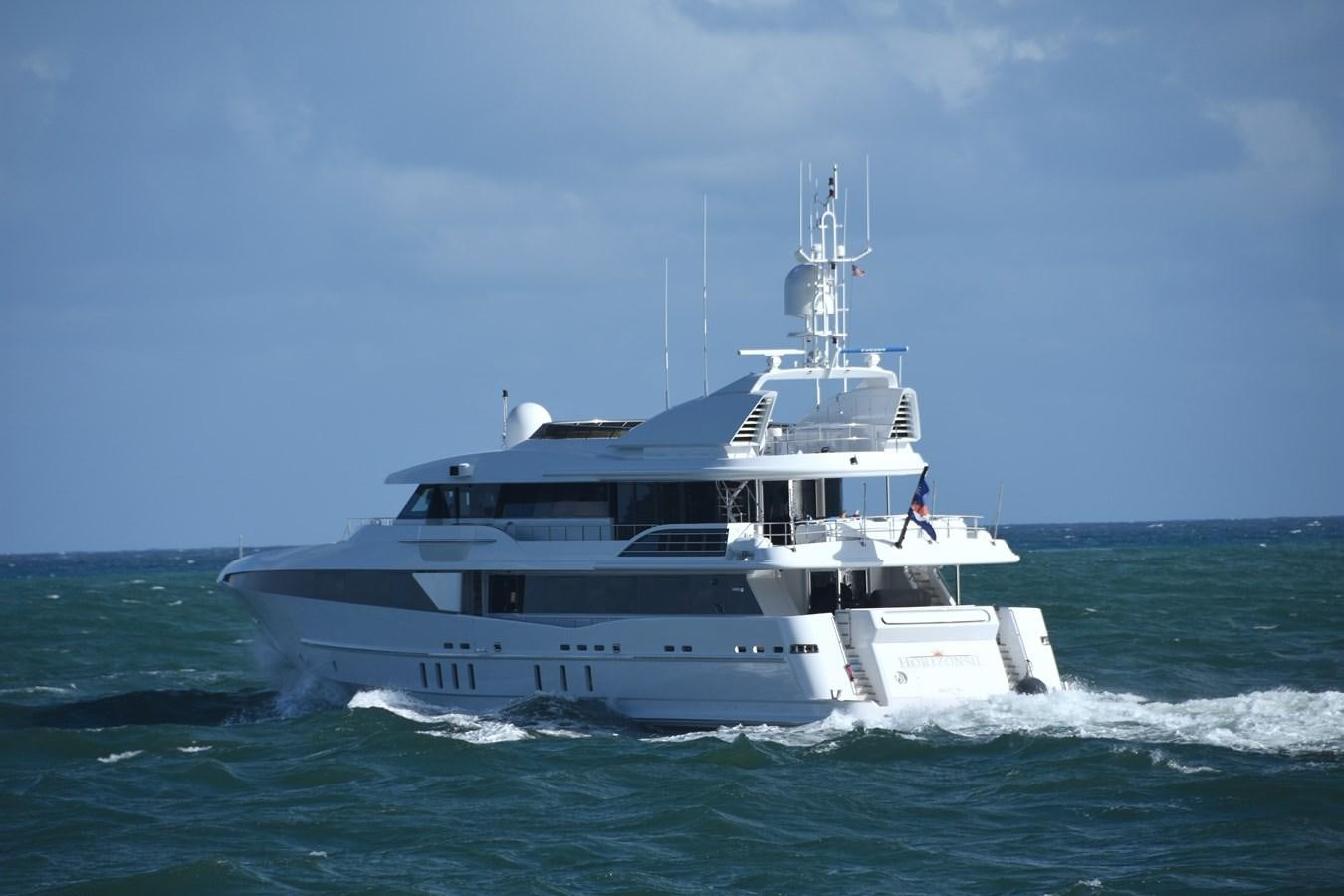 a boat in the water aboard HORIZONS II Yacht for Sale