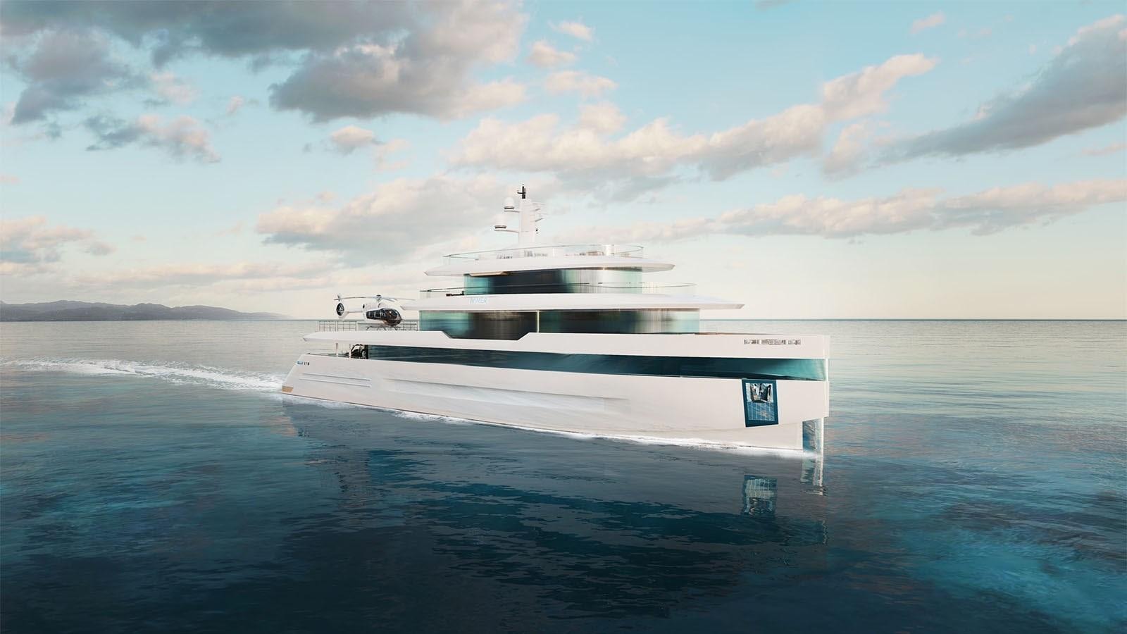 a boat in the water aboard MIMER Yacht for Sale
