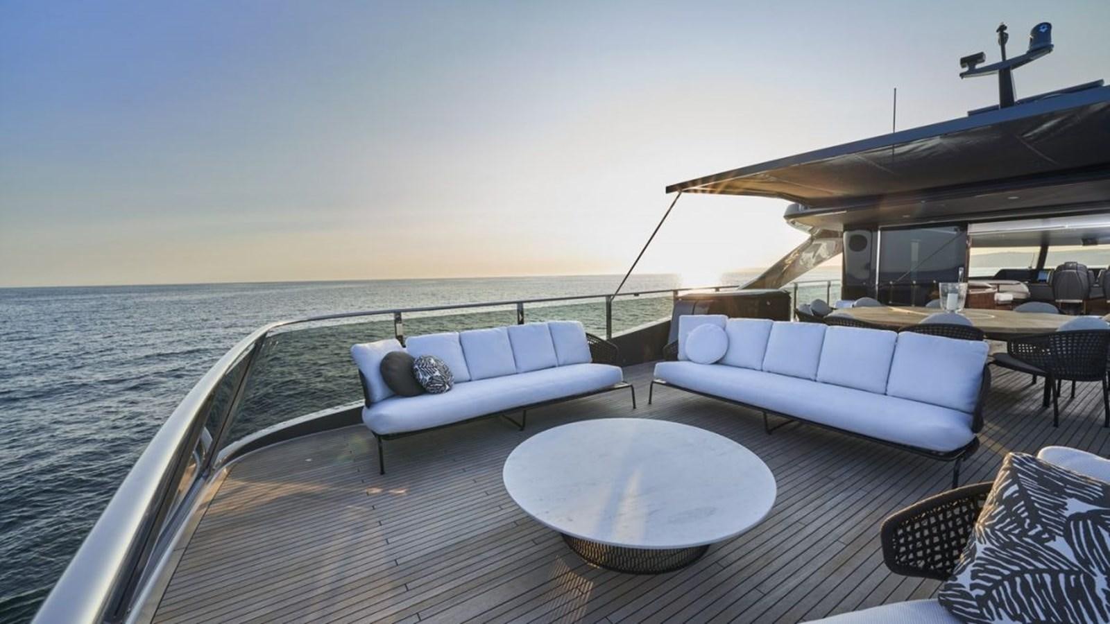 a boat on the water aboard PRINCESS X95/03 Yacht for Sale