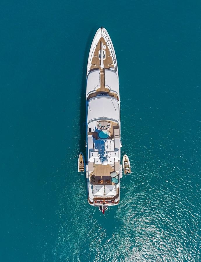 a boat in the water aboard ADVENTURE Yacht for Sale