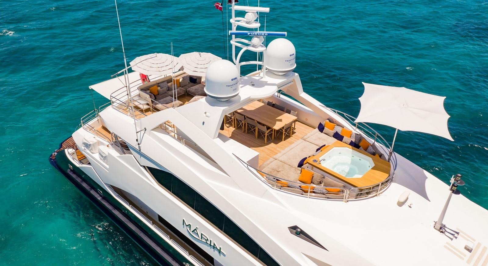 a boat on the water aboard MARIN Yacht for Sale