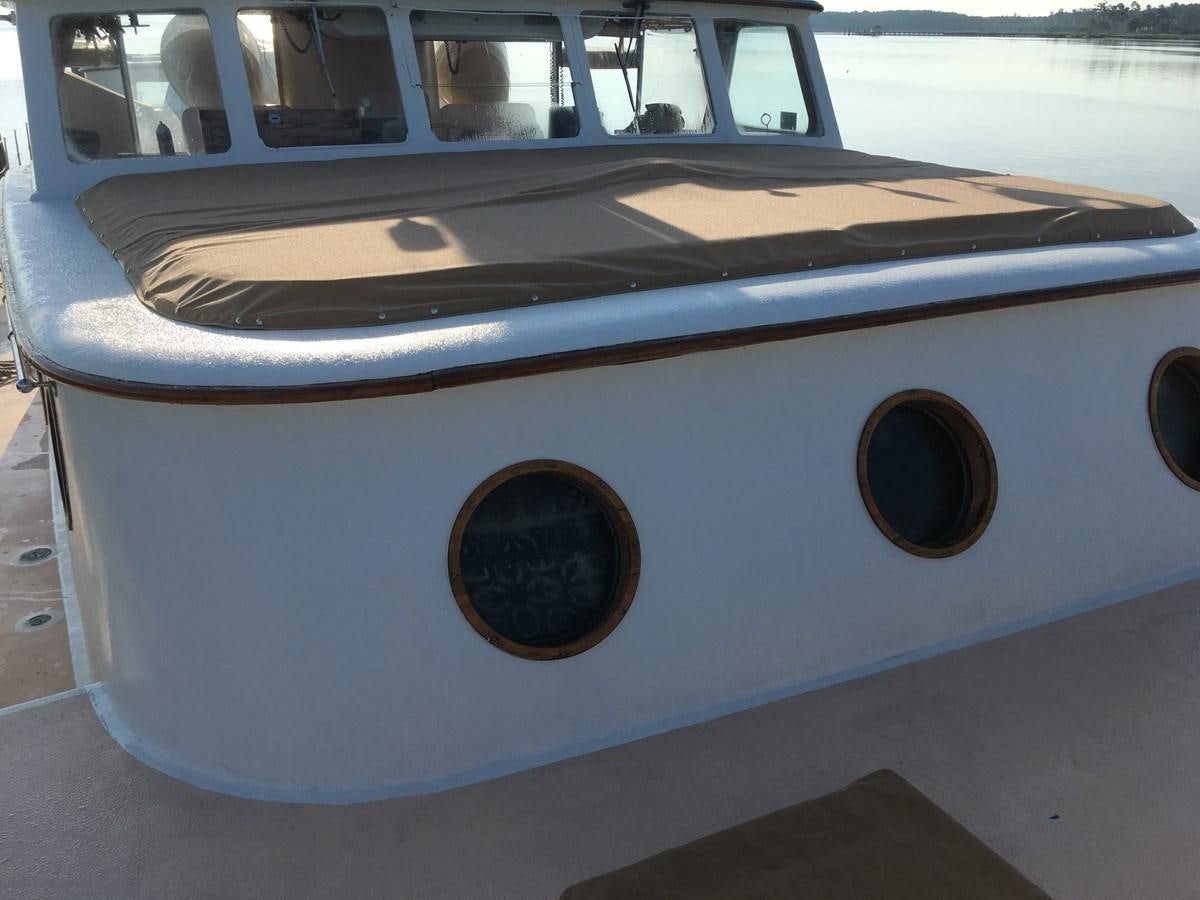 a close-up of a car aboard LION'S WHELP Yacht for Sale