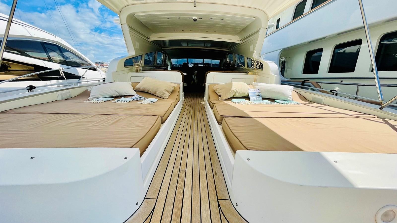 a boat on the water aboard NOTORIOUS Yacht for Sale