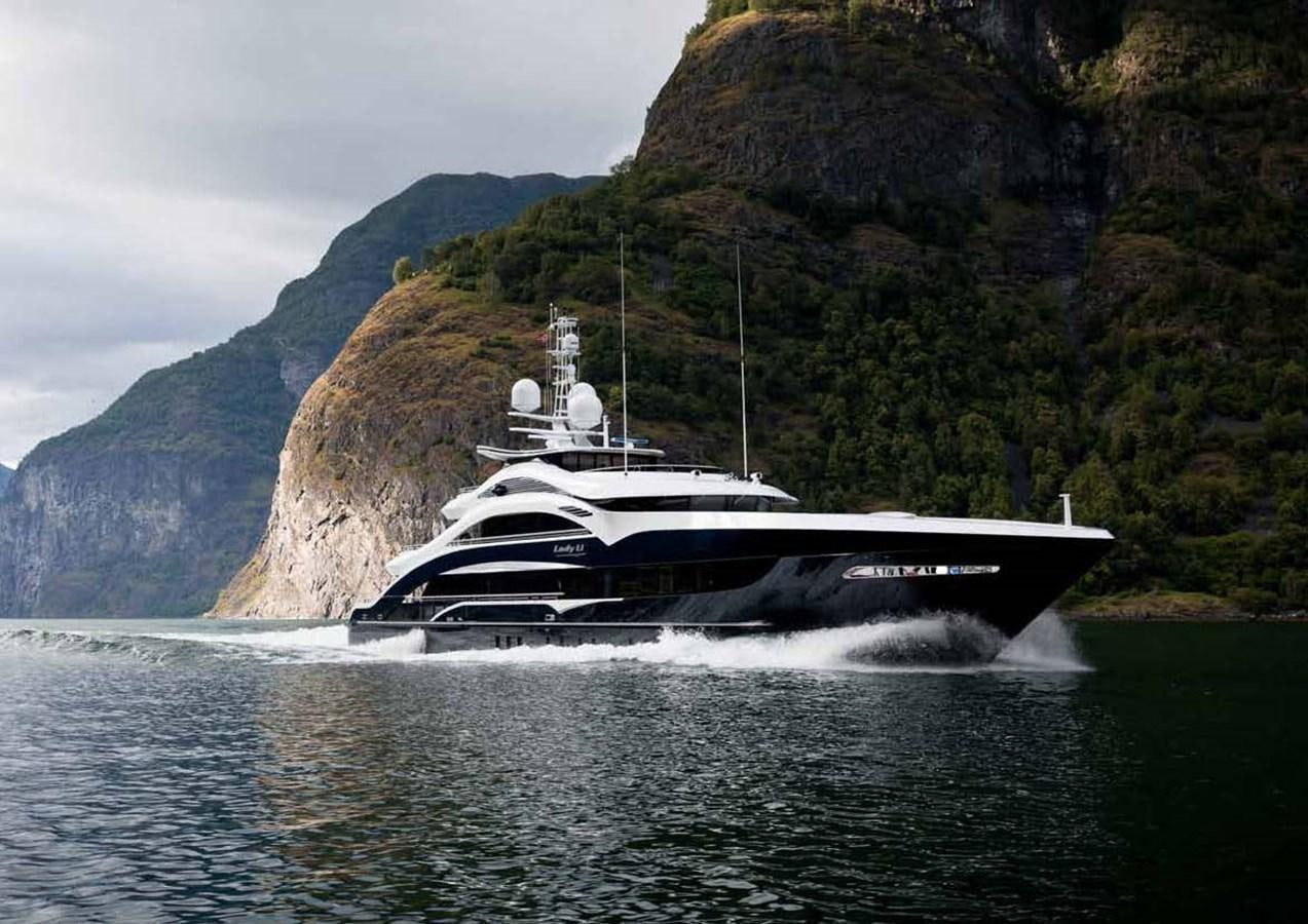 a boat on the water aboard JULIA Yacht for Sale