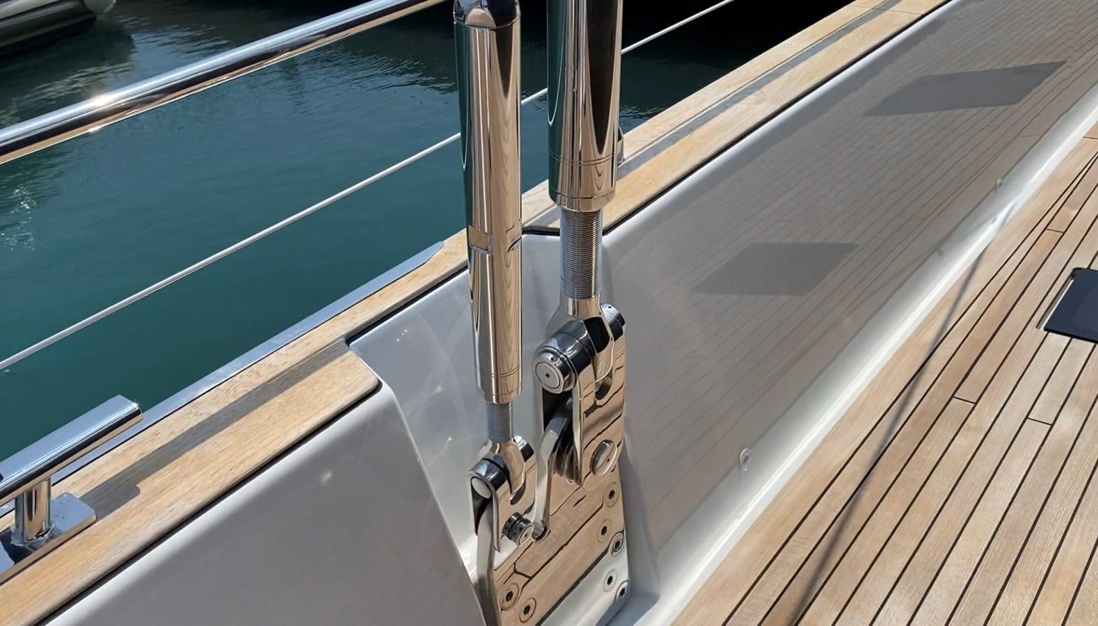 a boat on the water aboard GIJA Yacht for Sale
