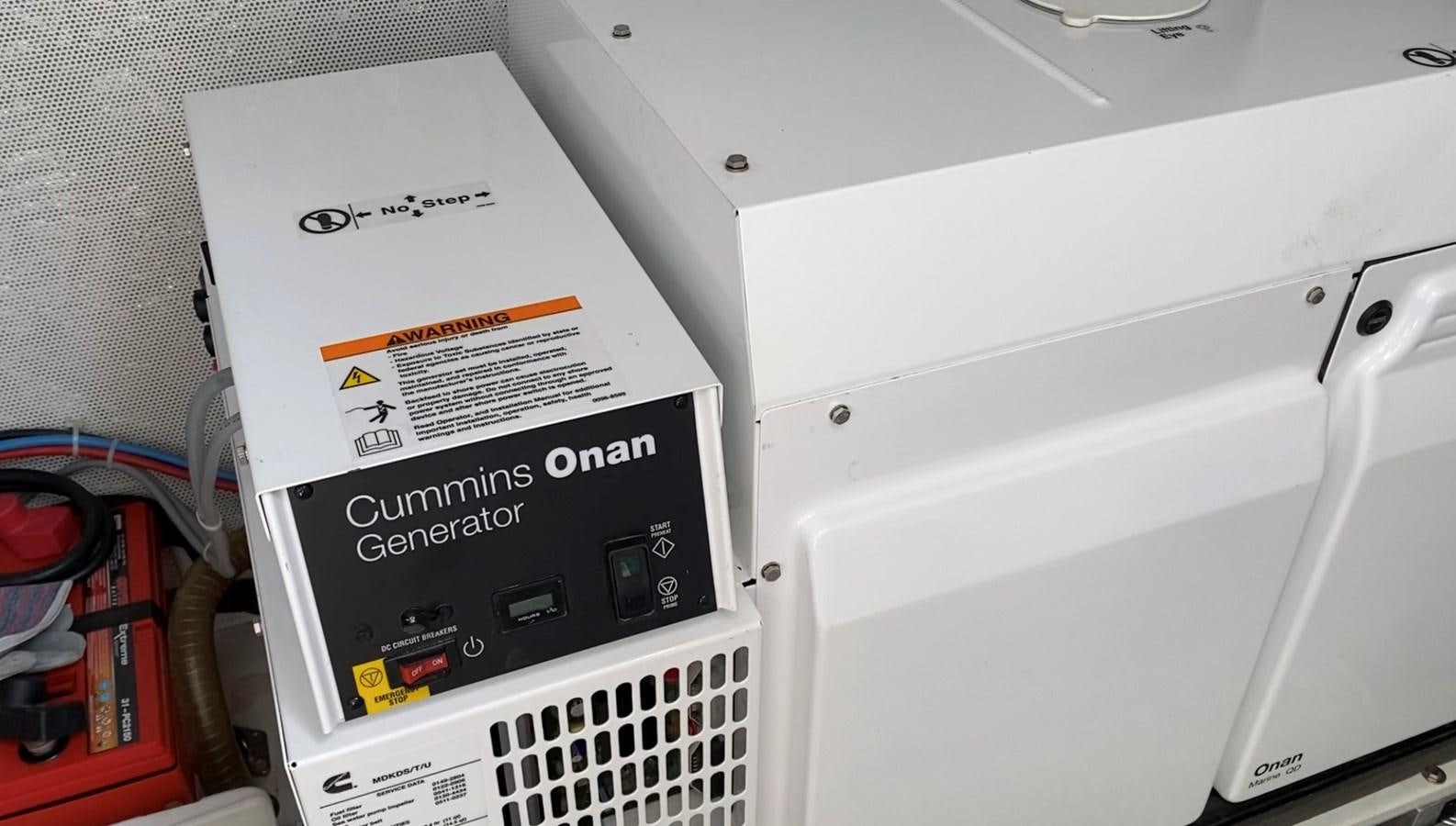 a white machine with a screen aboard GIJA Yacht for Sale