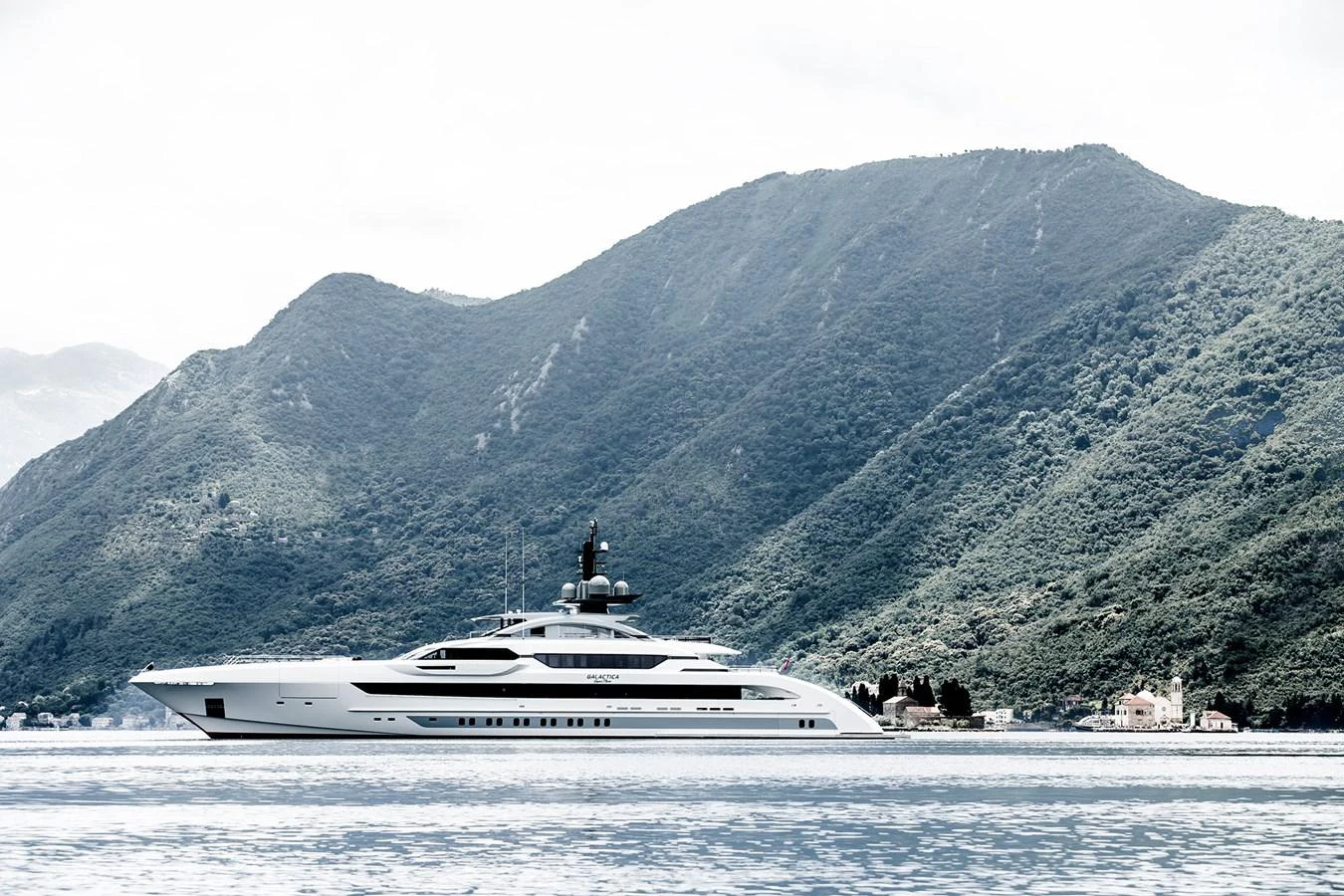 a boat on the water aboard GAJA Yacht for Sale