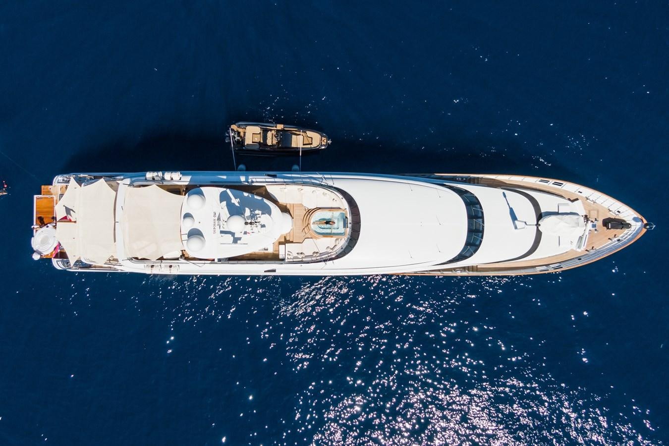 a space ship in space aboard THE WELLESLEY Yacht for Sale