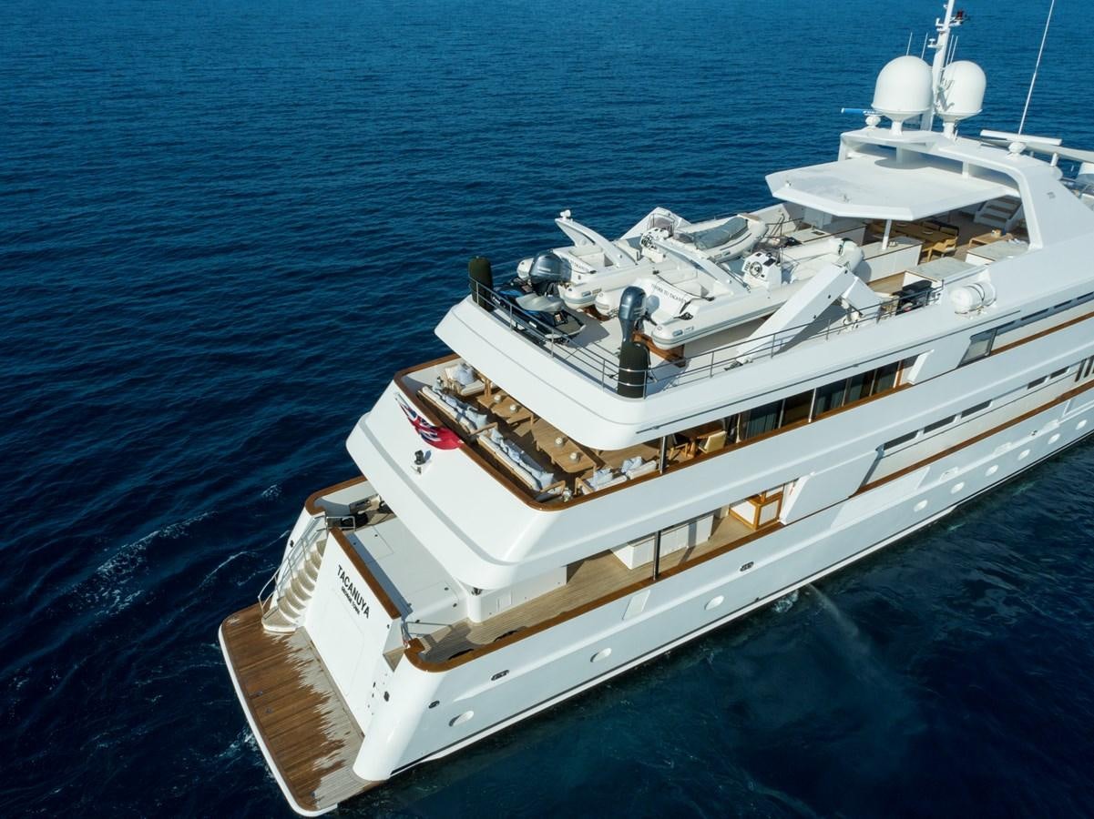 a boat on the water aboard TACANUYA Yacht for Charter