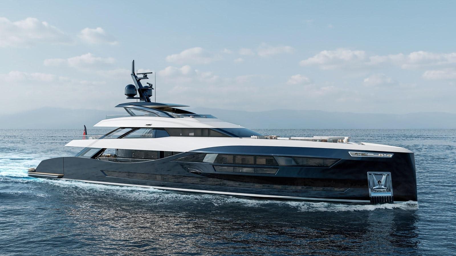 a boat on the water aboard PROJECT ATALAY Yacht for Sale