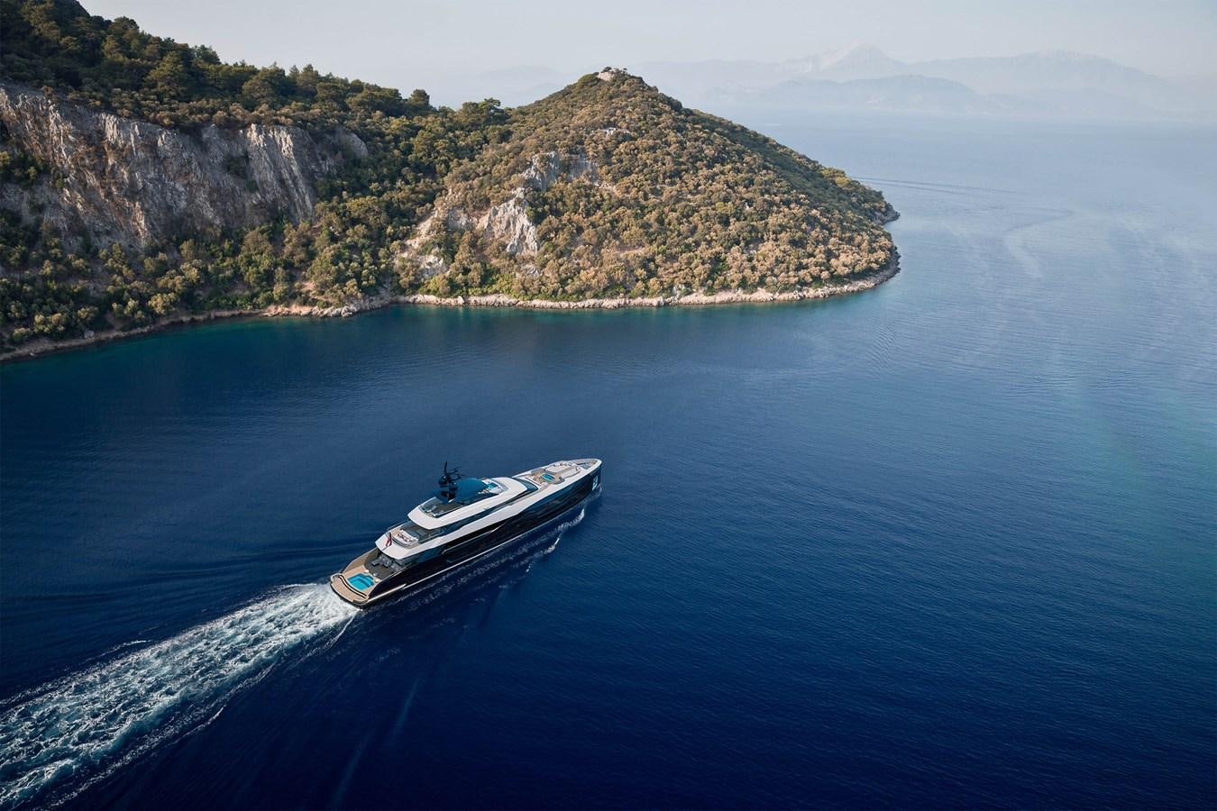 a boat on the water aboard PROJECT ATALAY Yacht for Sale