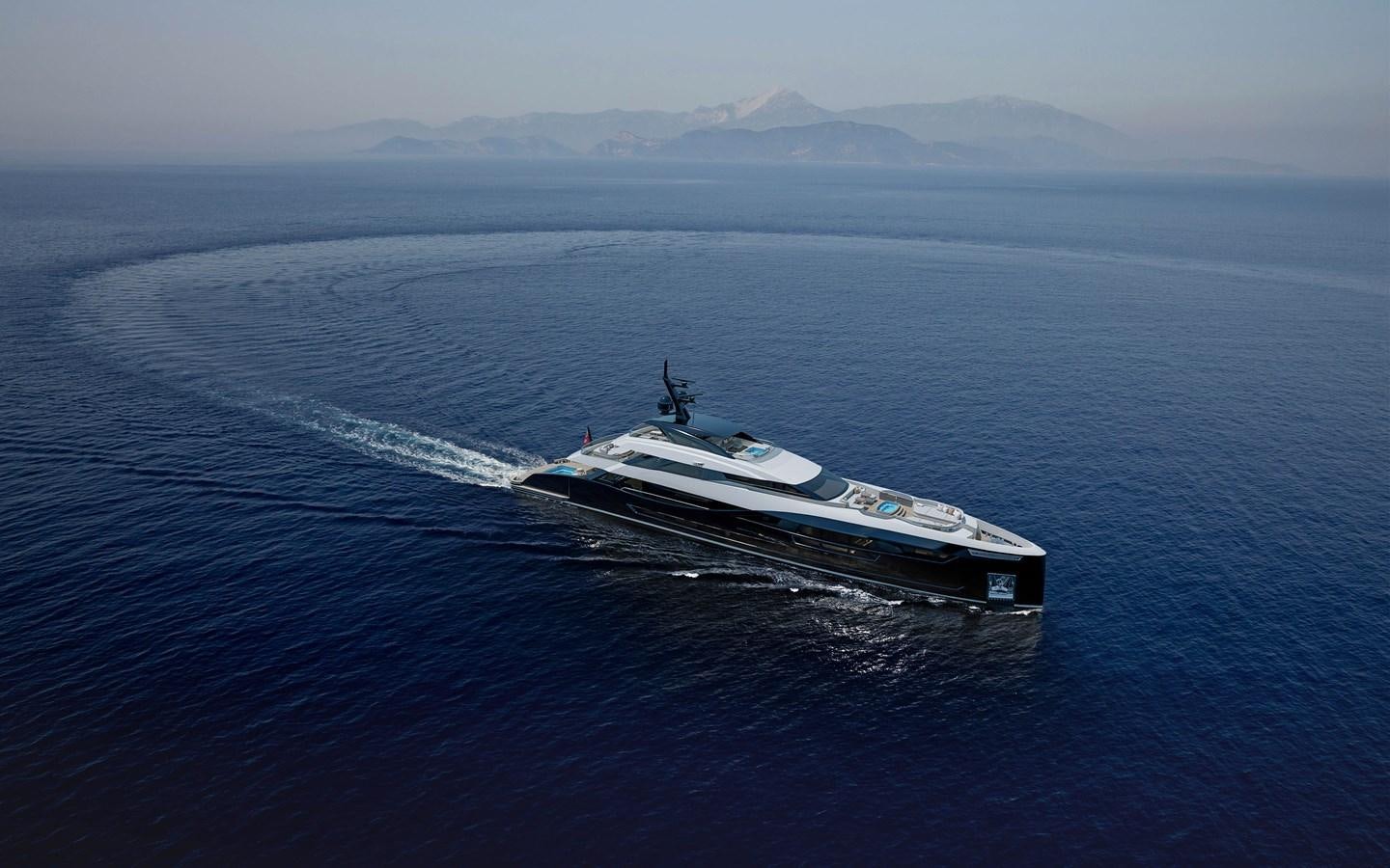 a boat on the water aboard PROJECT ATALAY Yacht for Sale