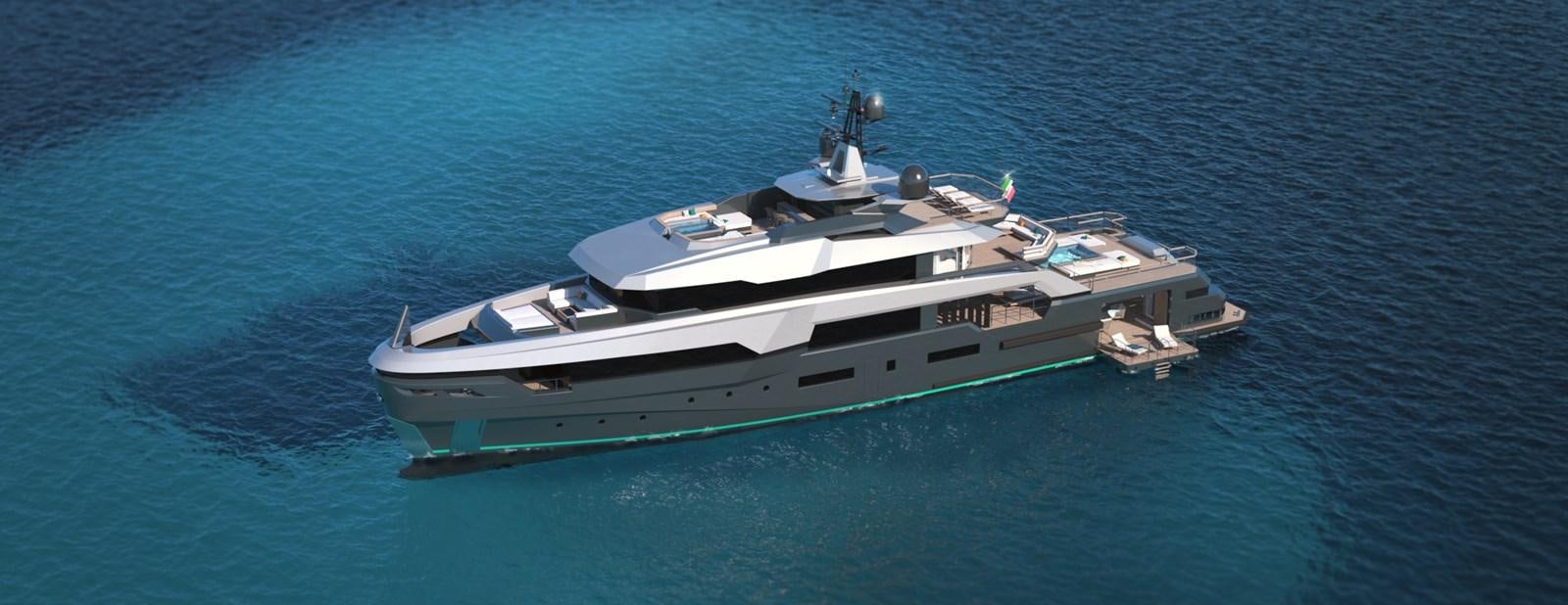 a large boat in the water aboard FL47 Yacht for Sale