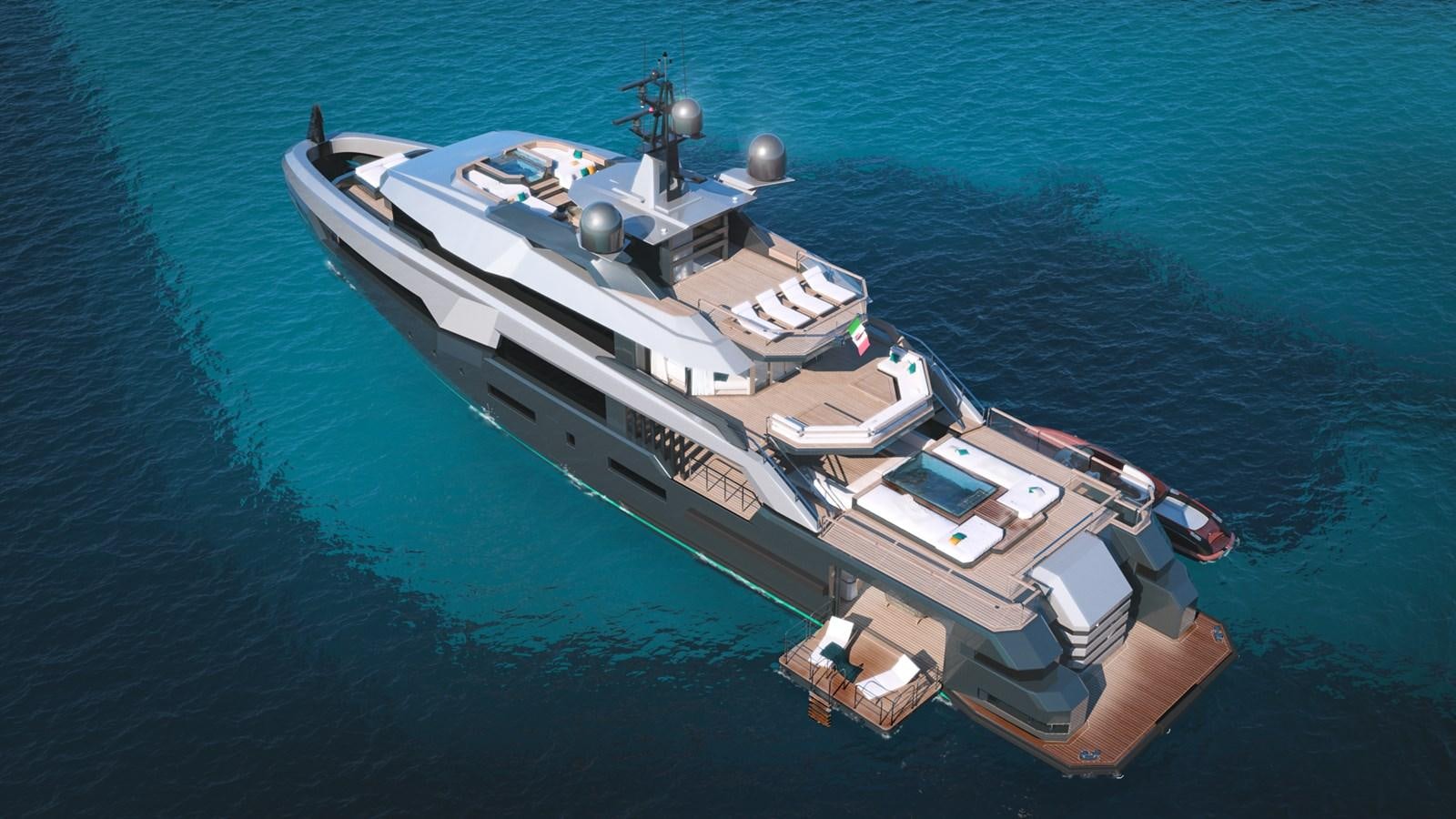 a ship in the water aboard FL47 Yacht for Sale