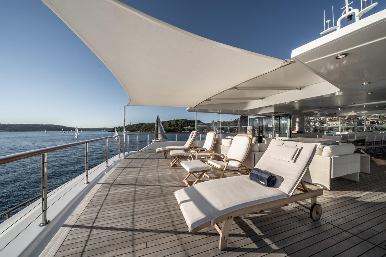 a boat on the water aboard MOATIZE Yacht for Sale