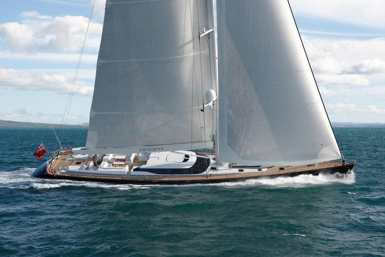 a sailboat on the water aboard IMAGINE D Yacht for Sale