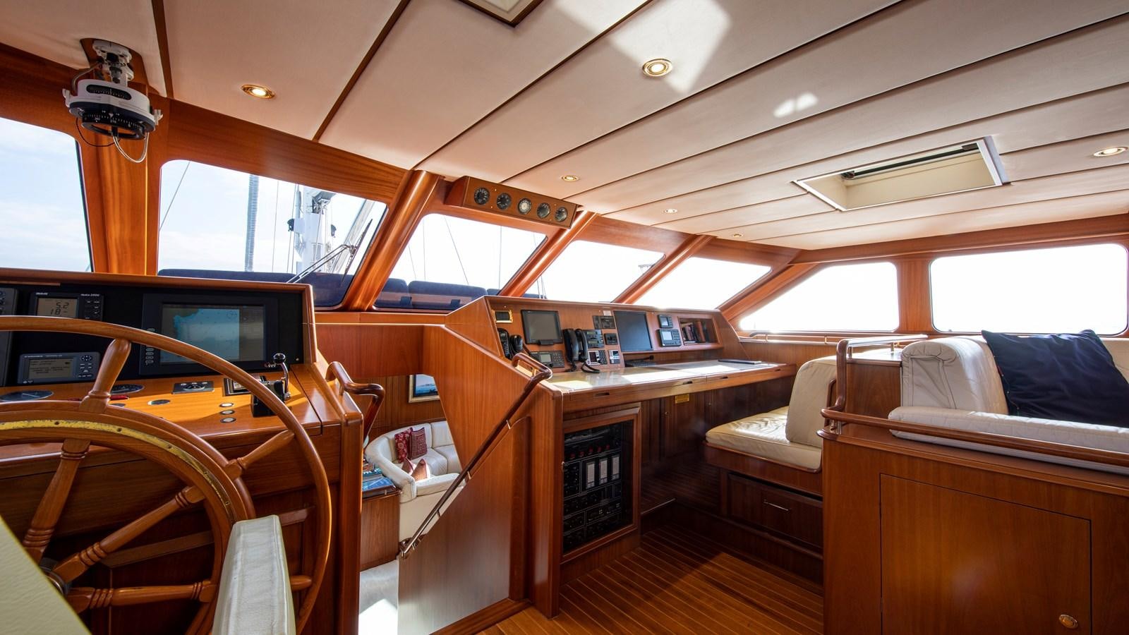 inside of a boat aboard SOUTHWIND OF Yacht for Sale