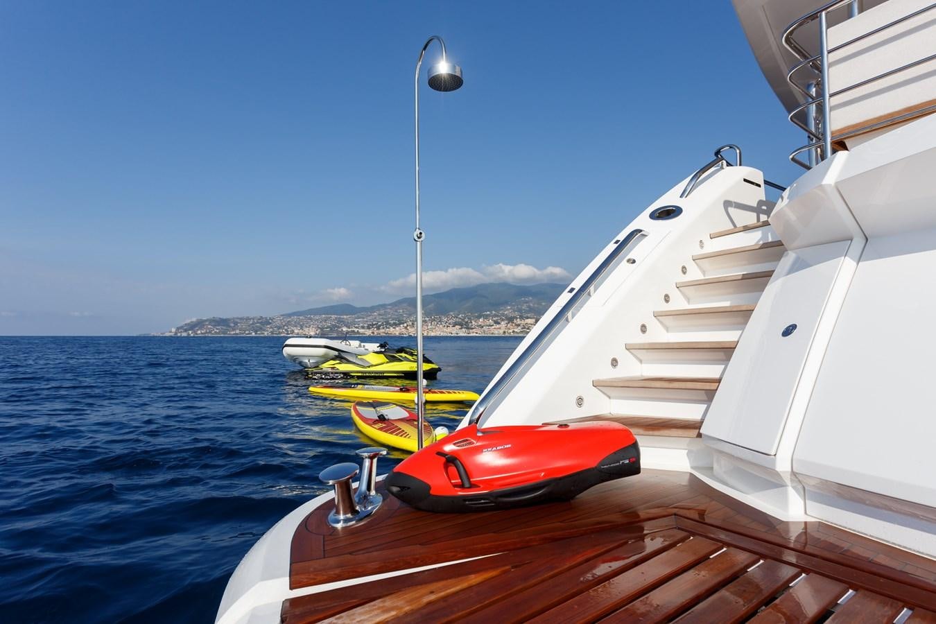 a boat on the water aboard NO.9 Yacht for Charter