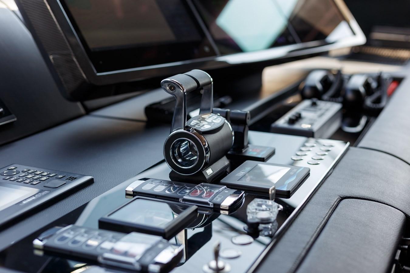 a machine on the counter aboard NO.9 Yacht for Charter
