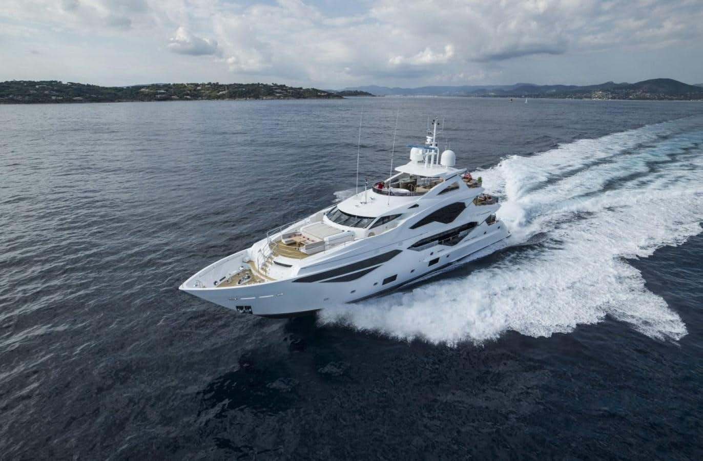 a boat on the water aboard 131 YACHT Yacht for Sale