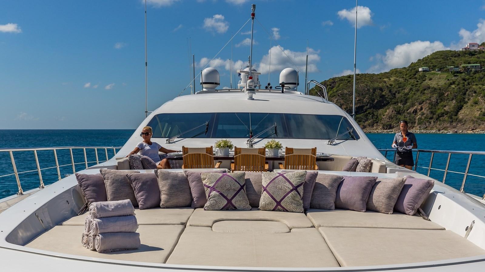 a boat on the water aboard JOMAR Yacht for Sale