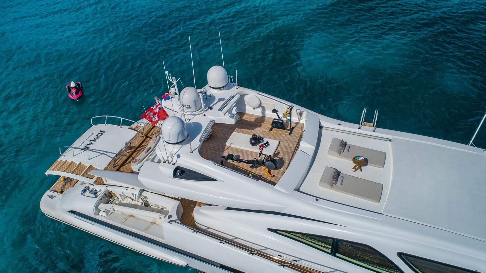a boat on the water aboard JOMAR Yacht for Sale