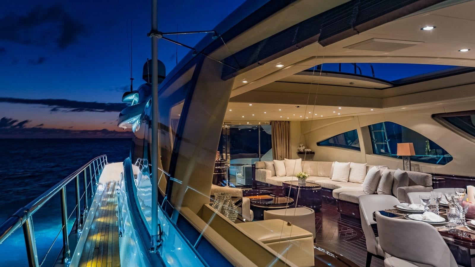 a boat on the water aboard JOMAR Yacht for Sale