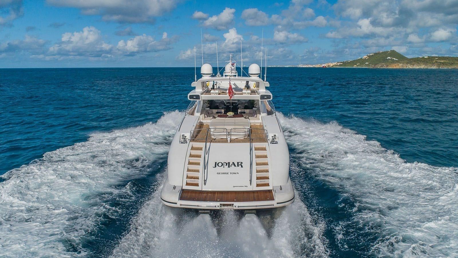 a boat on the water aboard JOMAR Yacht for Sale