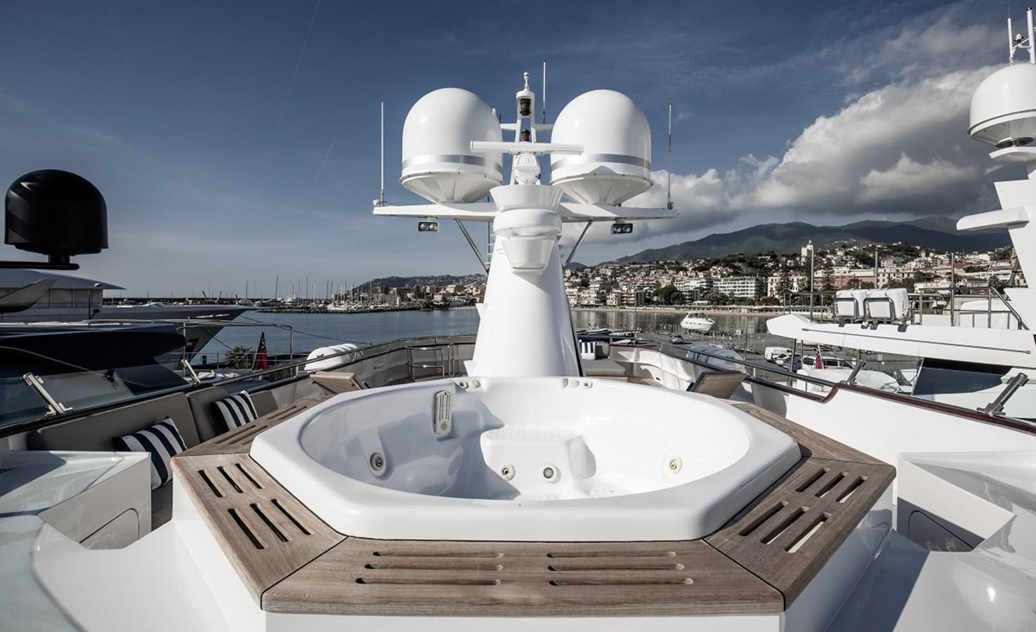 a large white ship aboard CALLISTA Yacht for Sale