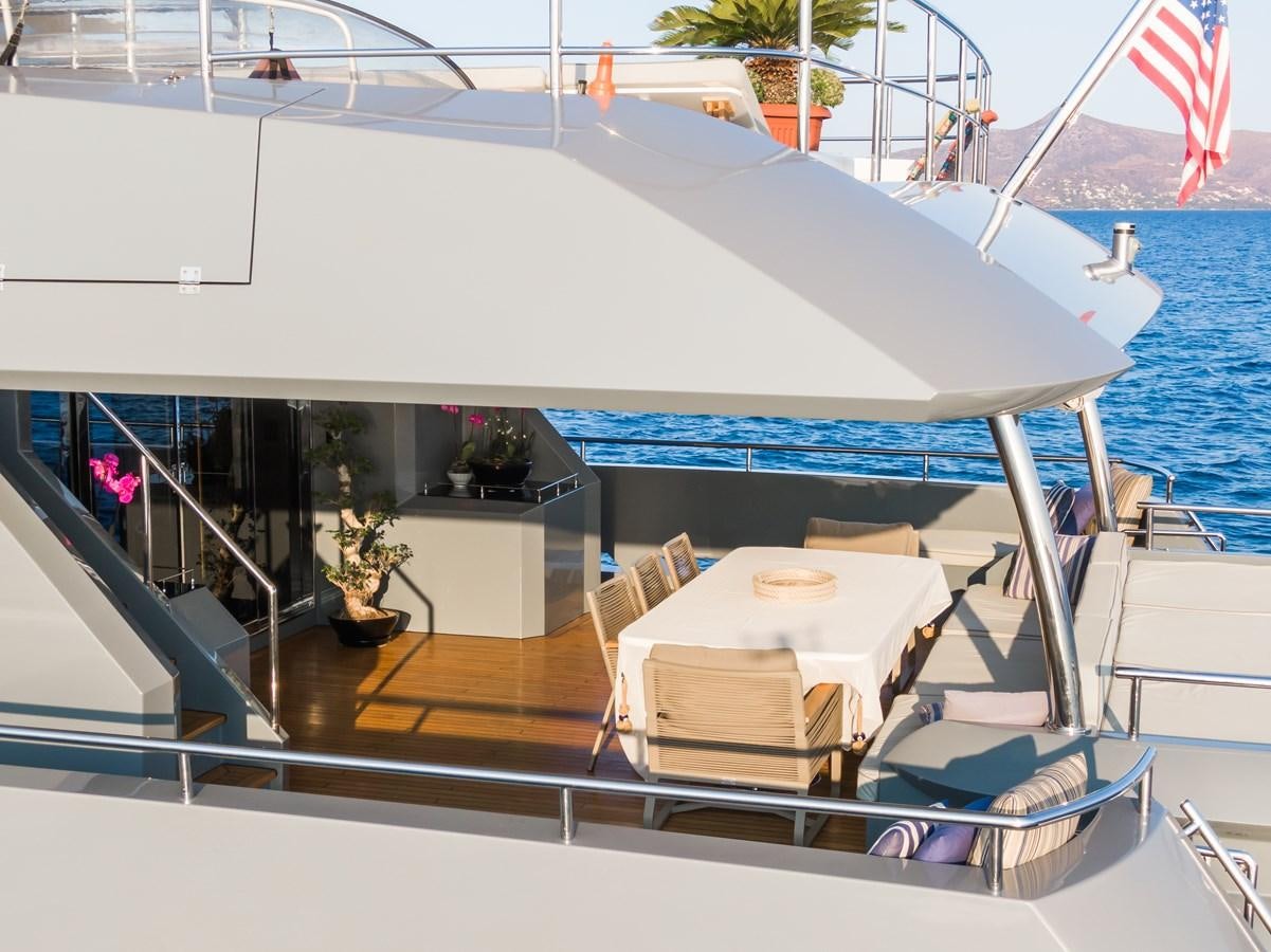 a boat on the water aboard LEONIDAS Yacht for Sale