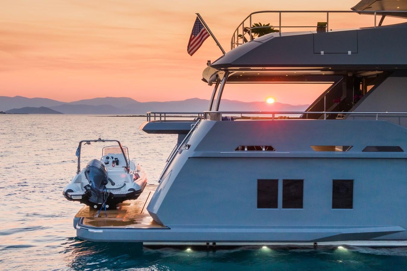 a boat on the water aboard LEONIDAS Yacht for Sale
