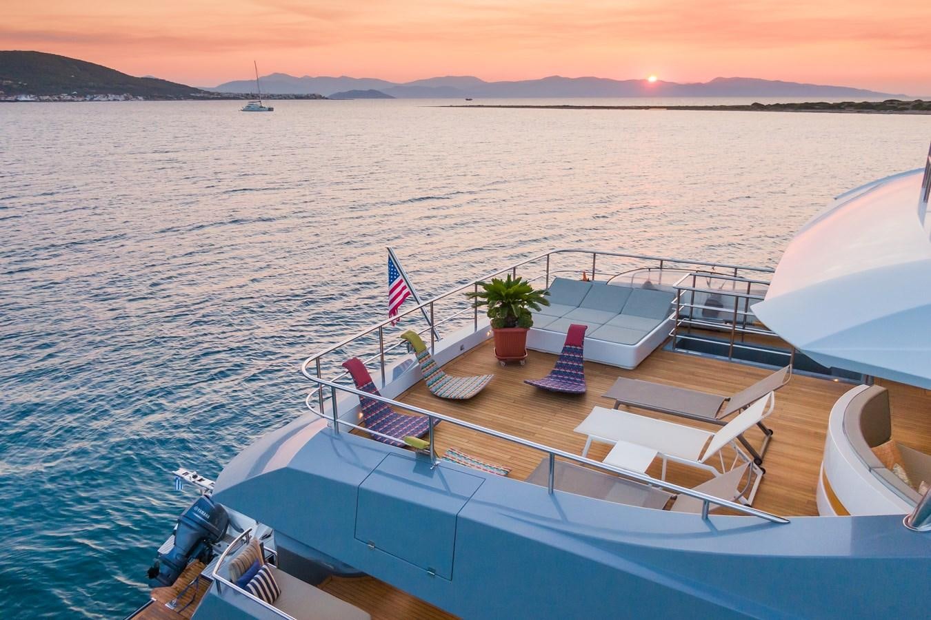 a boat on the water aboard LEONIDAS Yacht for Sale