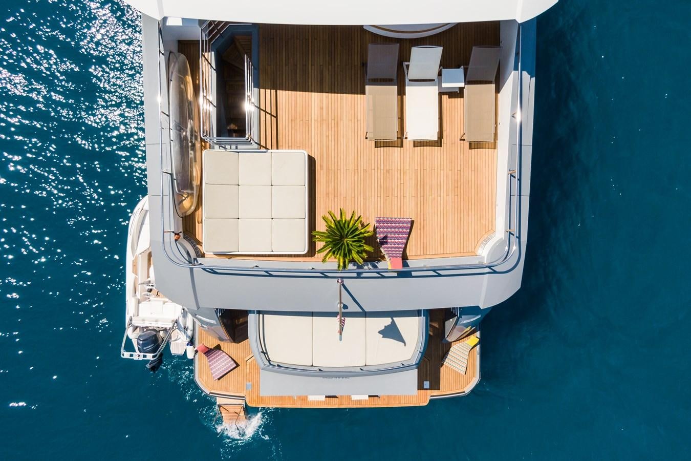 a boat on the water aboard LEONIDAS Yacht for Sale