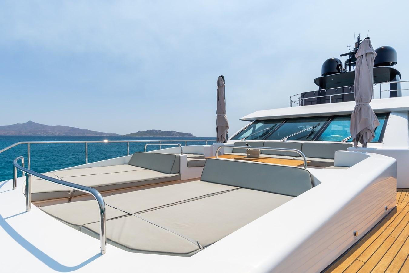 a boat on the water aboard LEONIDAS Yacht for Sale