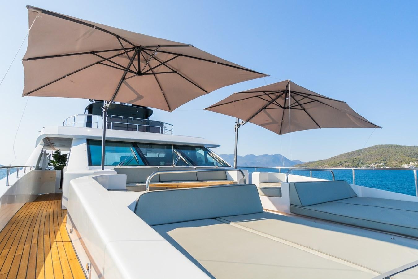 a boat on the water aboard LEONIDAS Yacht for Sale