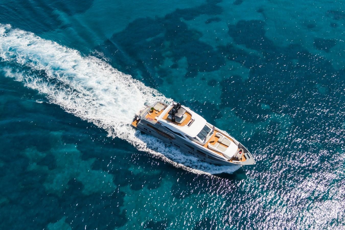 a boat on the water aboard LEONIDAS Yacht for Sale