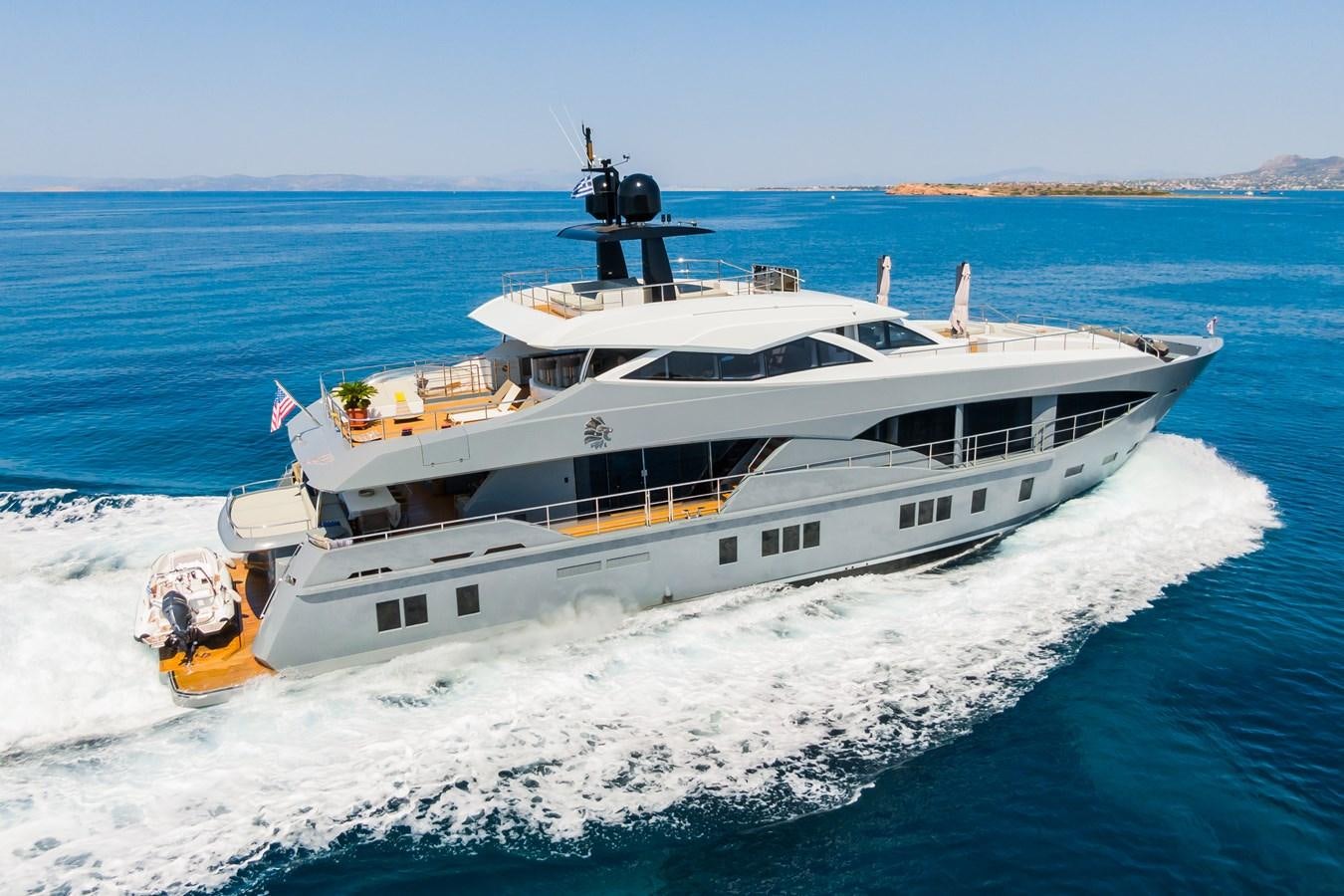 a boat on the water aboard LEONIDAS Yacht for Sale