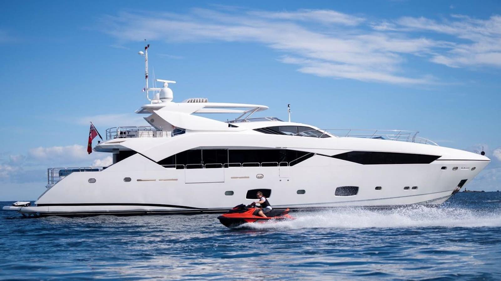 a boat on the water aboard R2 Yacht for Sale