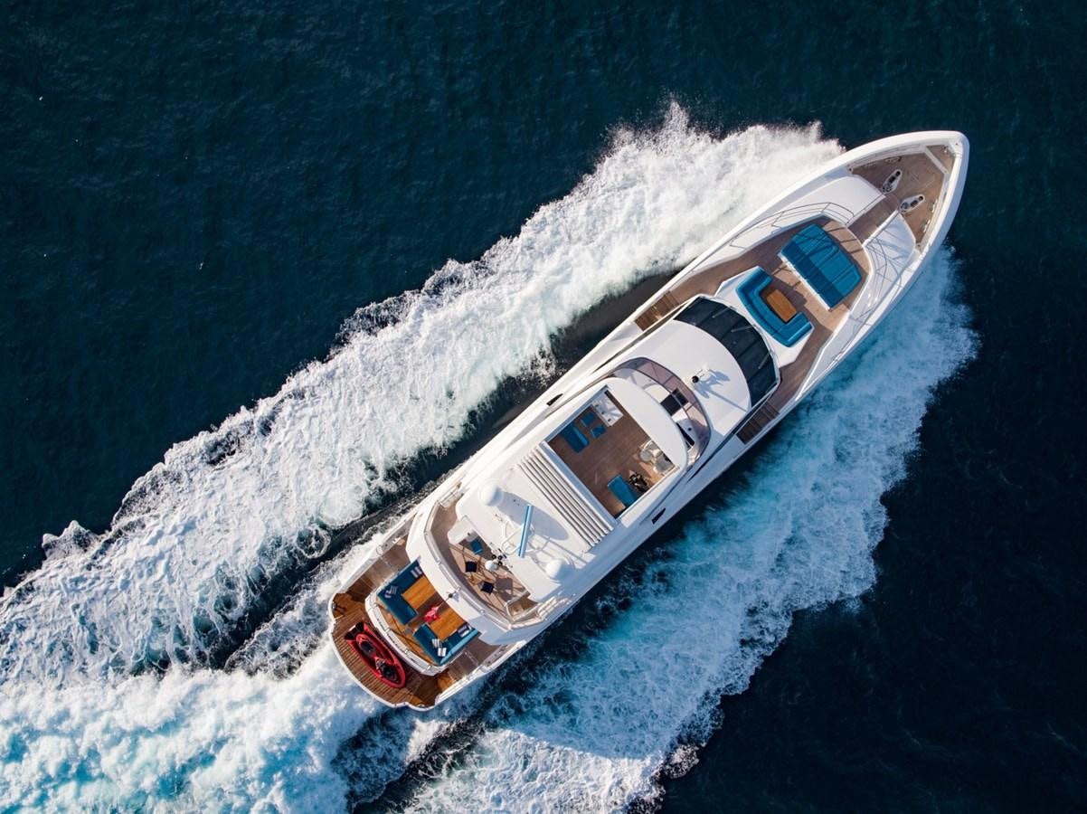 a boat on the water aboard R2 Yacht for Sale