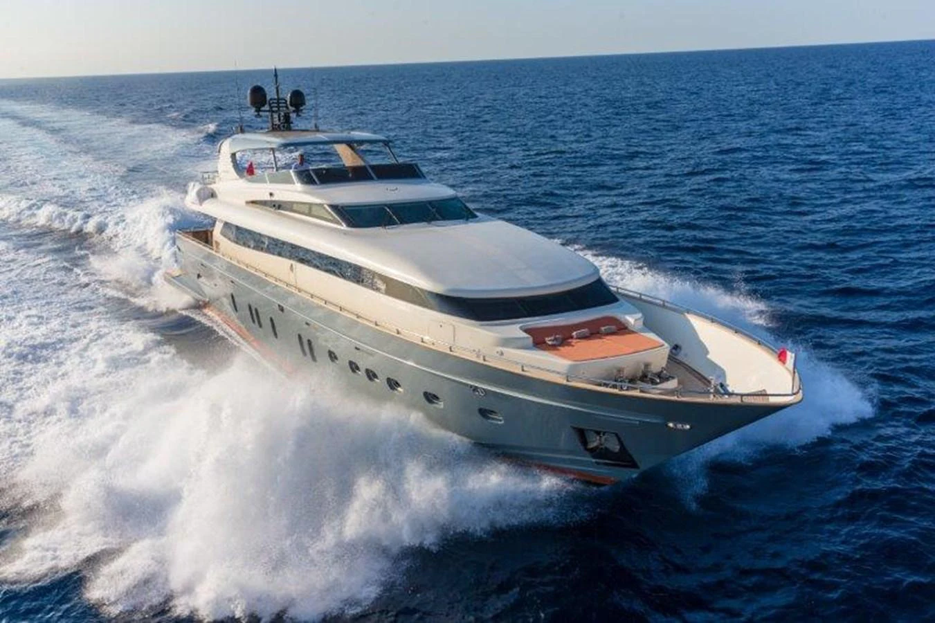 a boat on the water aboard Y42 Yacht for Sale