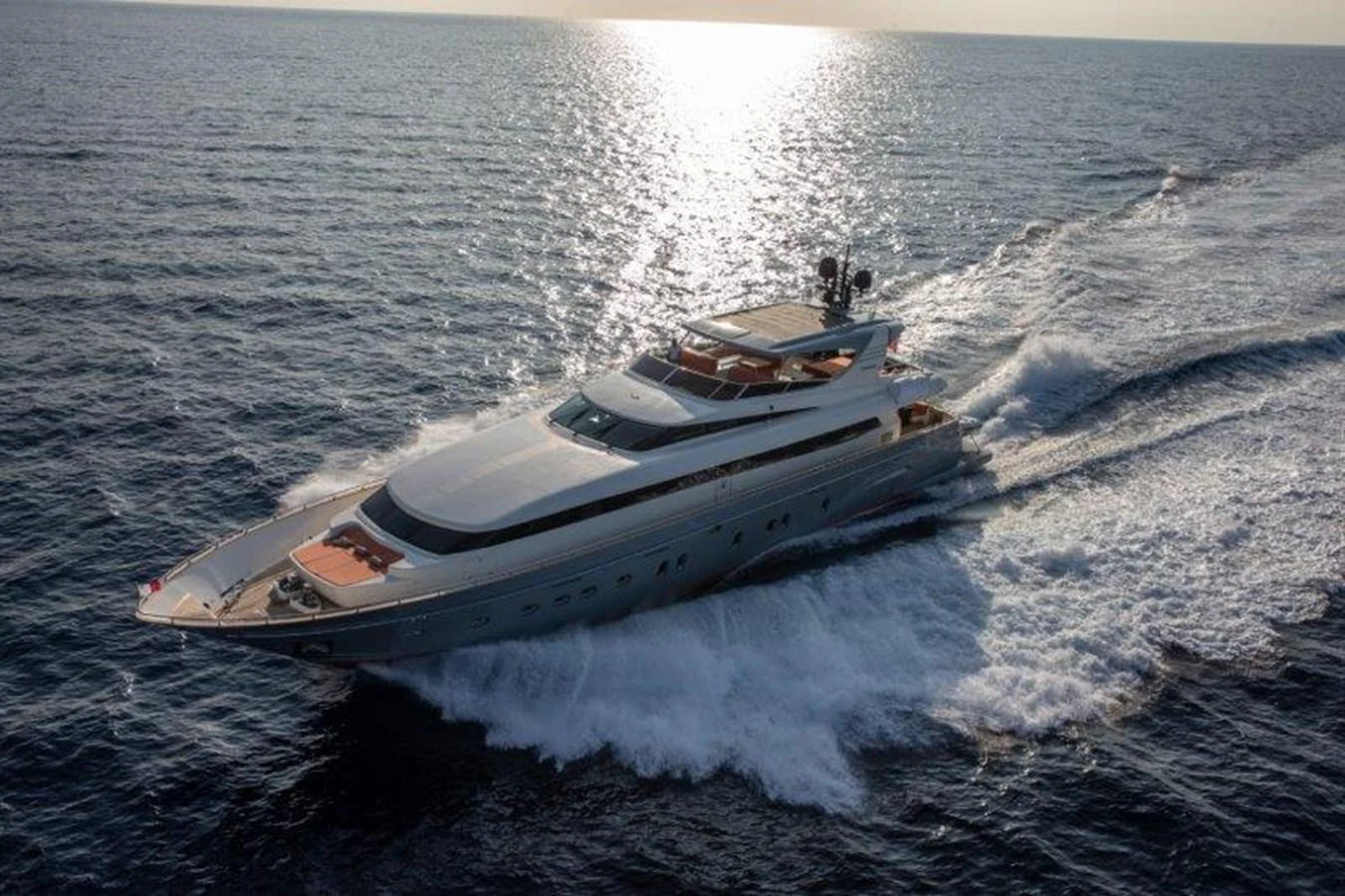 a boat on the water aboard Y42 Yacht for Sale