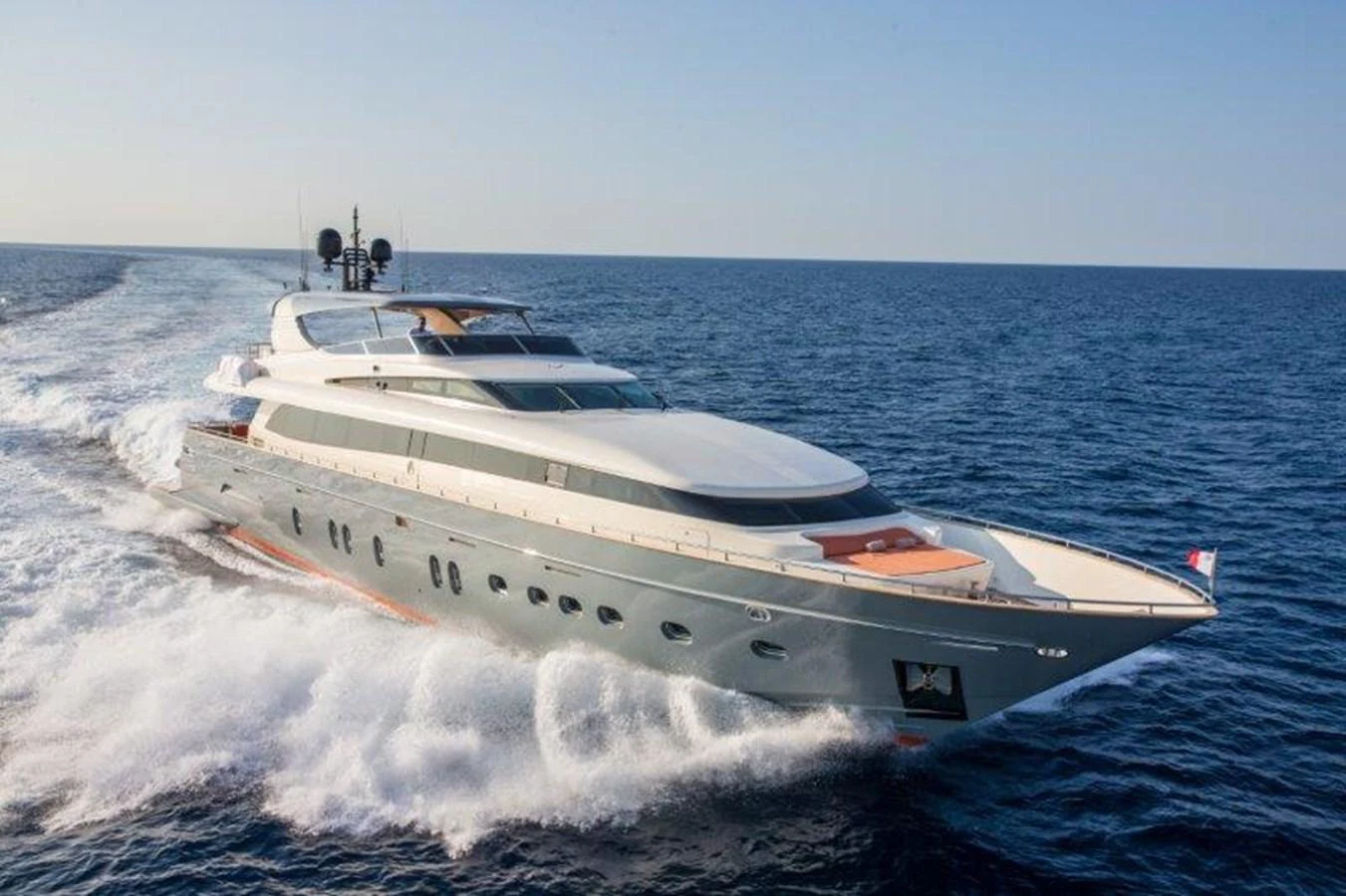 a boat on the water aboard Y42 Yacht for Sale
